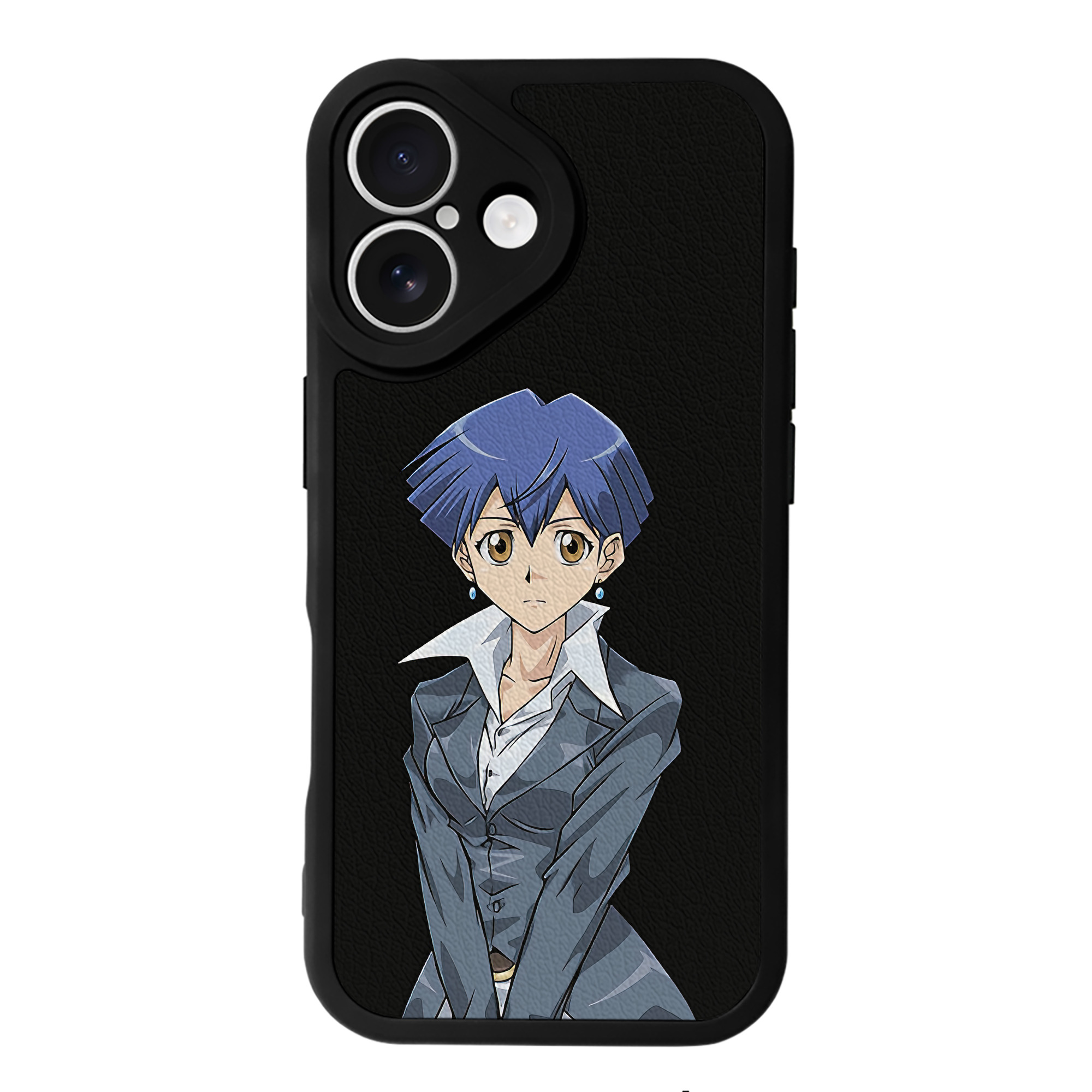 遊☆戯☆王 Yu-Gi-Oh! 【iPhone 16シリーズ対応】シリコンスマホケース（レザー調） 材質：シリコン